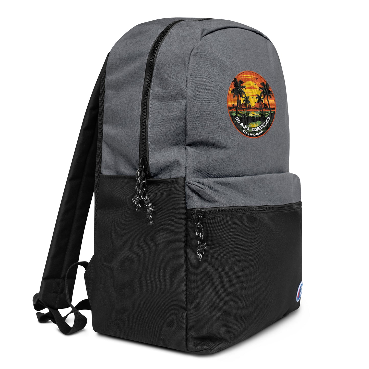 San Diego California Souvenir Embroidered Champion Backpack