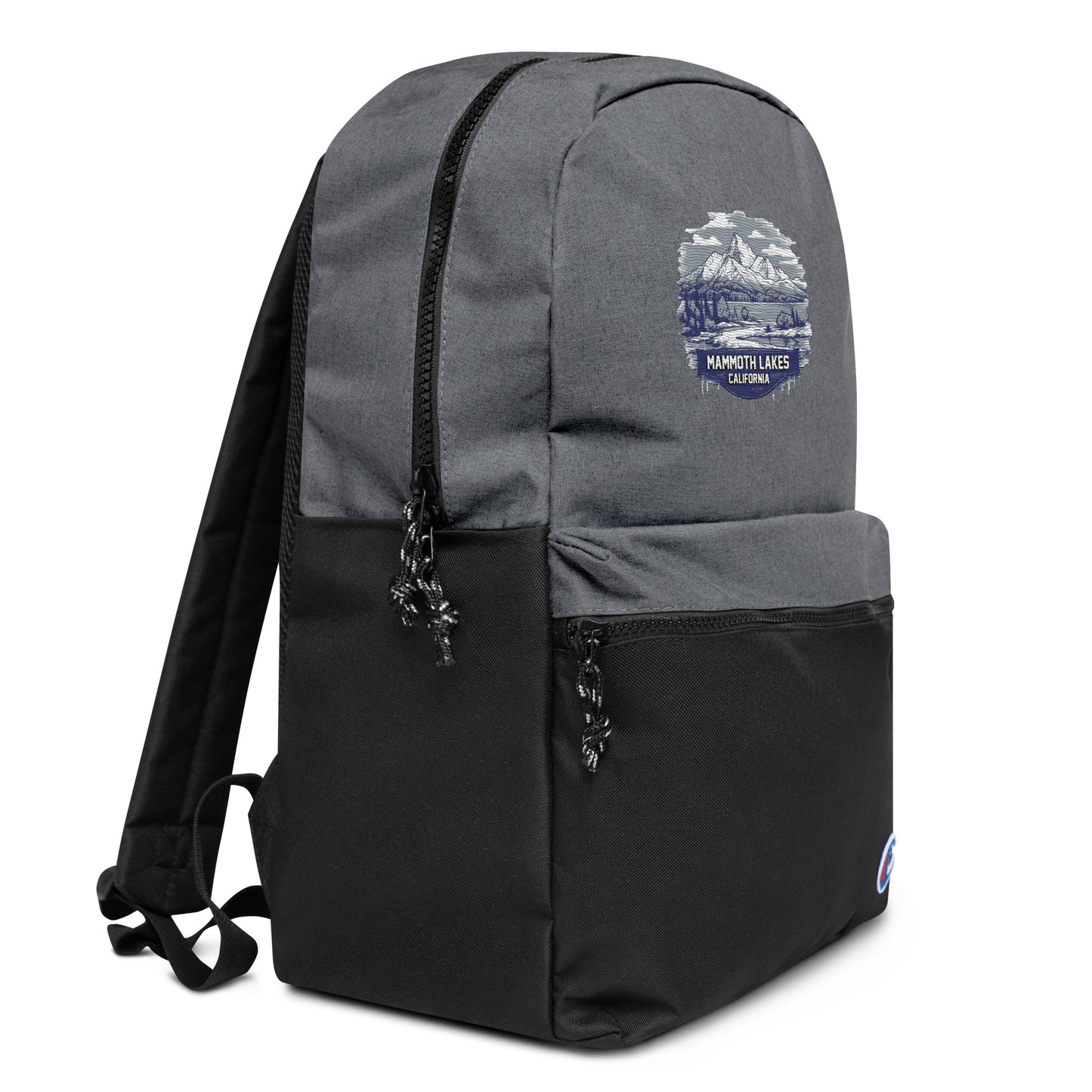 Mammoth Lakes California Souvenir Embroidered Champion Backpack