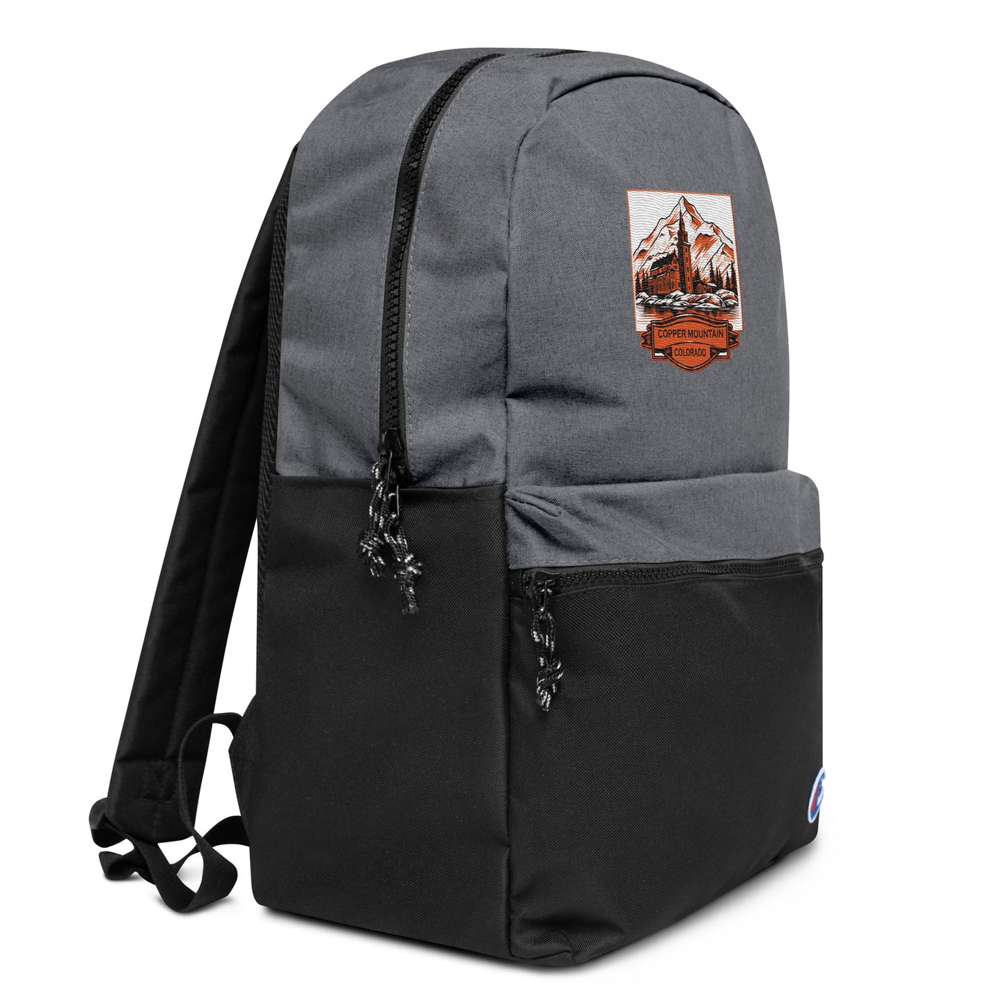 Copper Mountain Colorado Souvenir Embroidered Champion Backpack