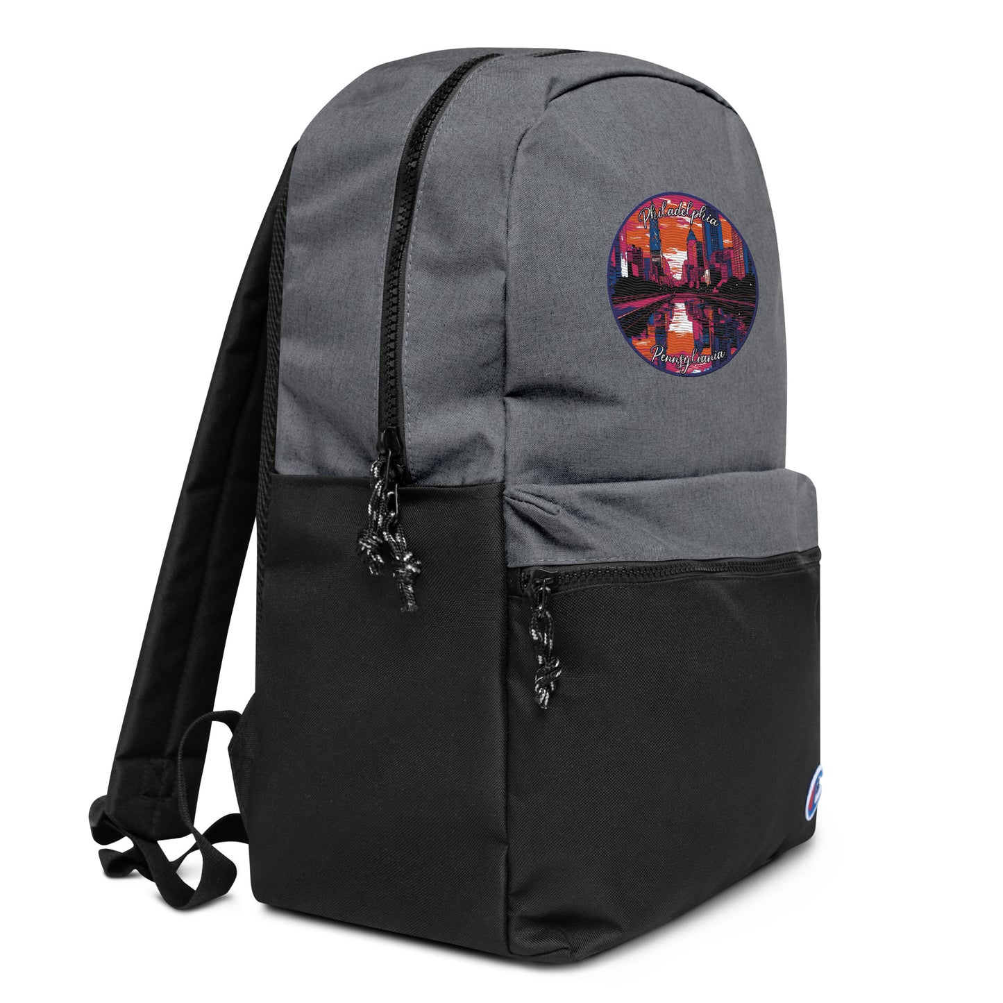 Philadelphia Pennsylvania Souvenir Embroidered Champion Backpack