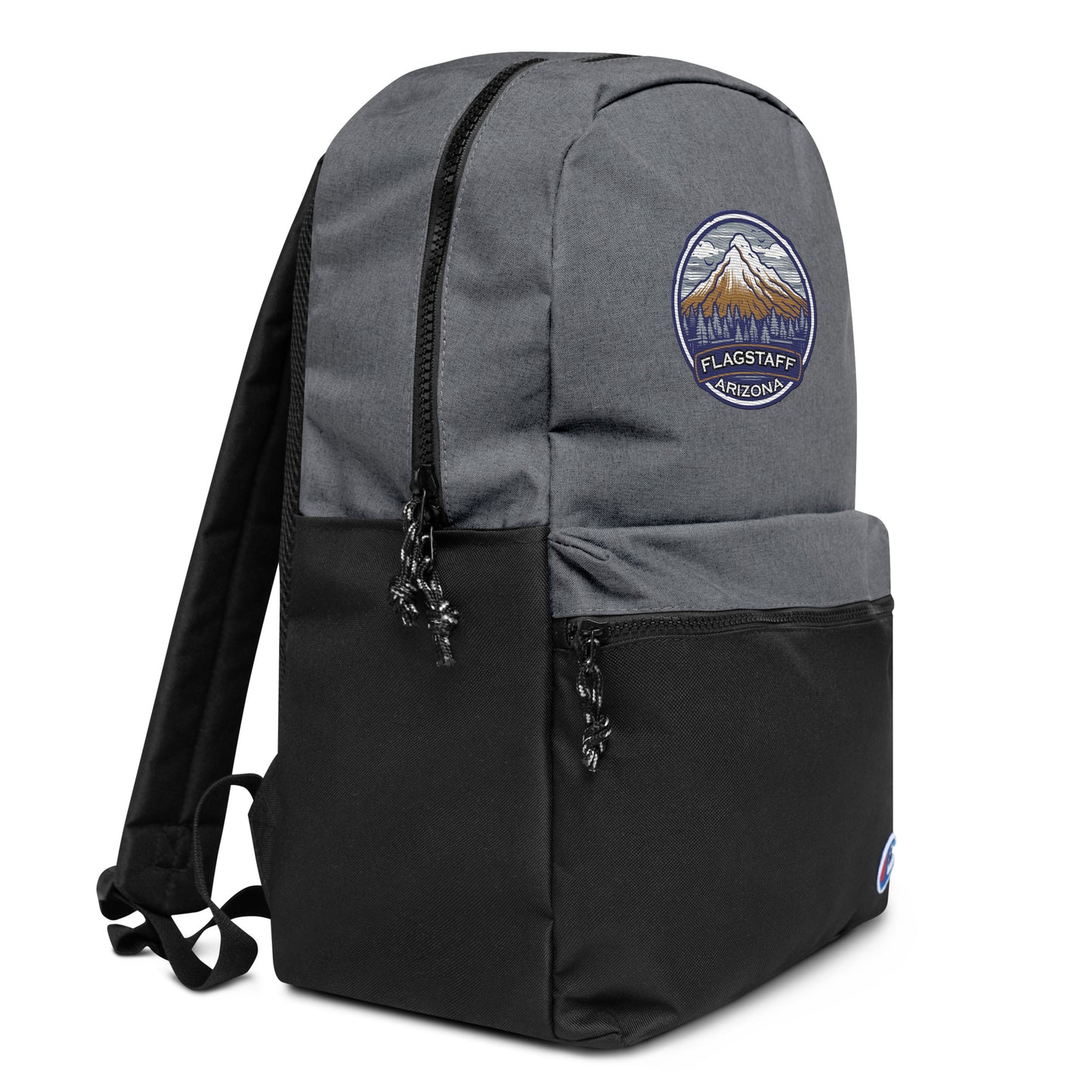 Flagstaff Arizona Souvenir Embroidered Champion Backpack