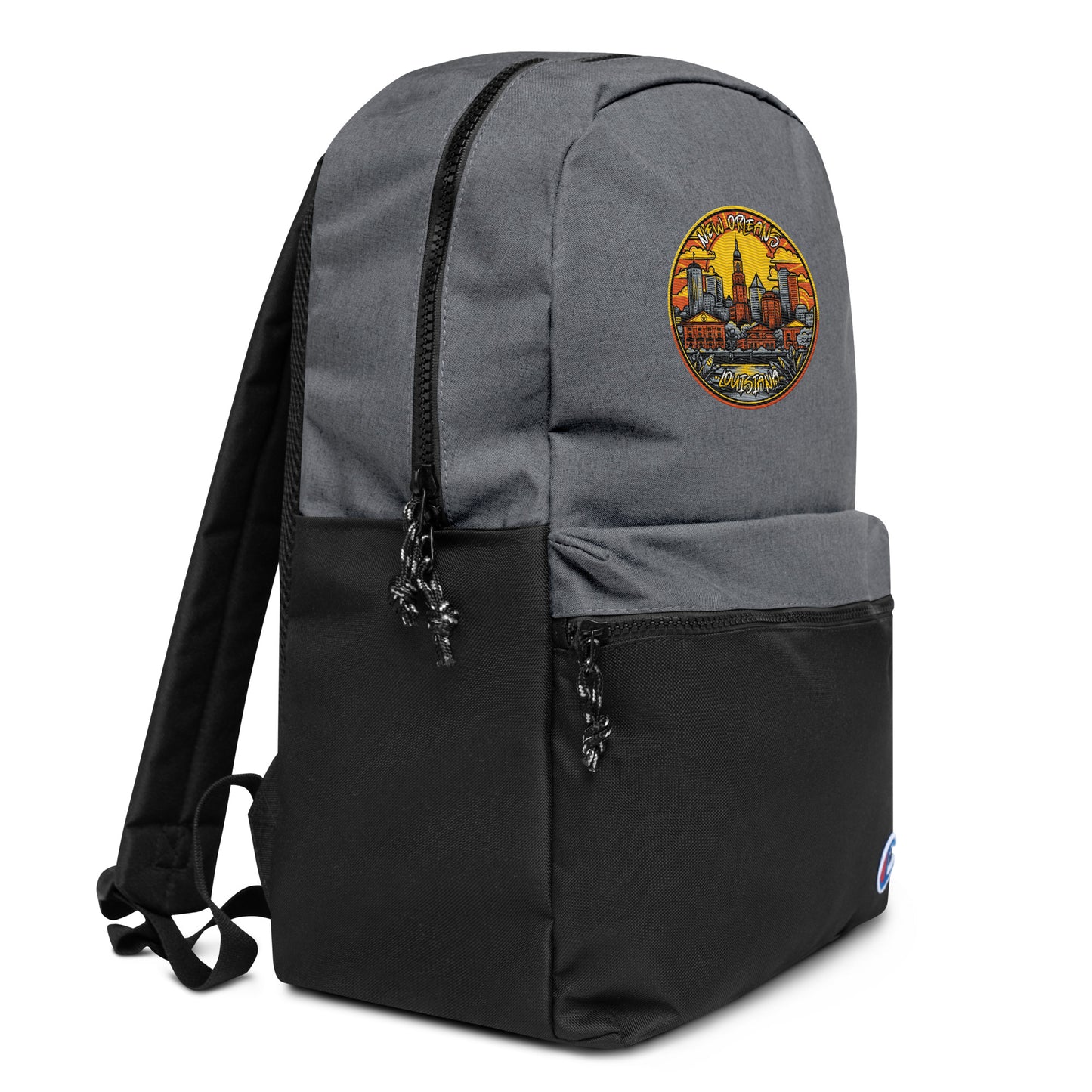 New Orleans Louisiana Souvenir Embroidered Champion Backpack