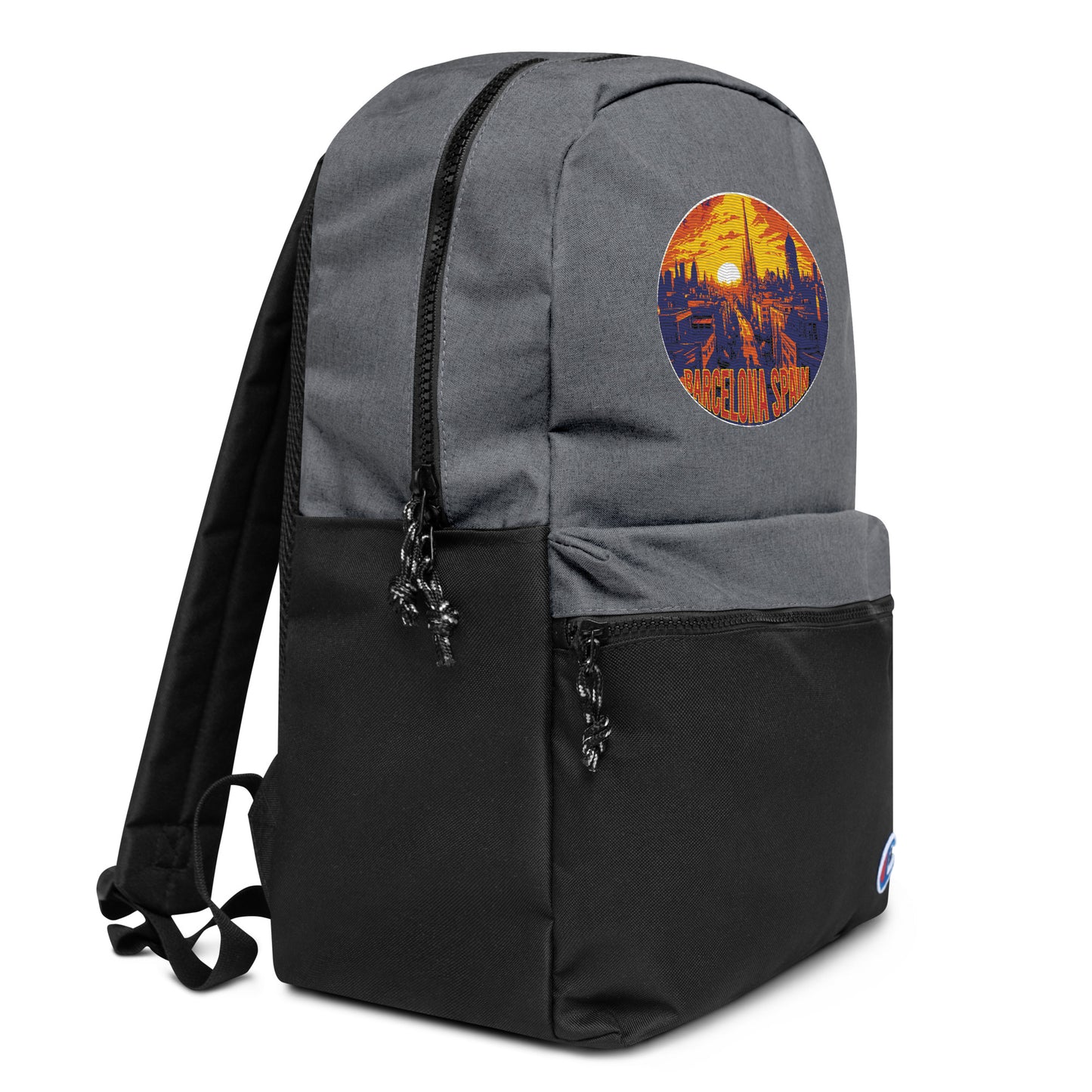 Barcelona Spain Souvenir Embroidered Champion Backpack