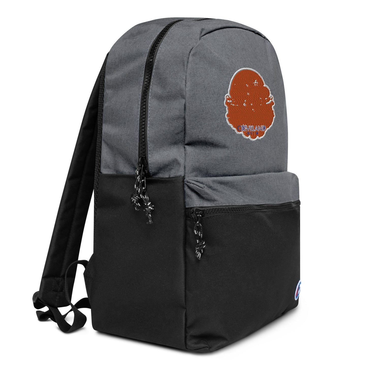 Cleveland Ohio Souvenir Embroidered Champion Backpack