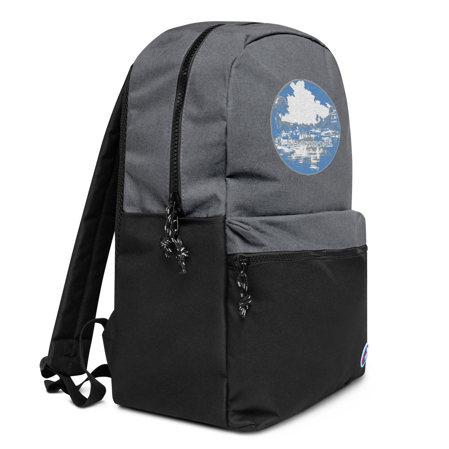 Fort Lauderdale Florida Souvenir Embroidered Champion Backpack