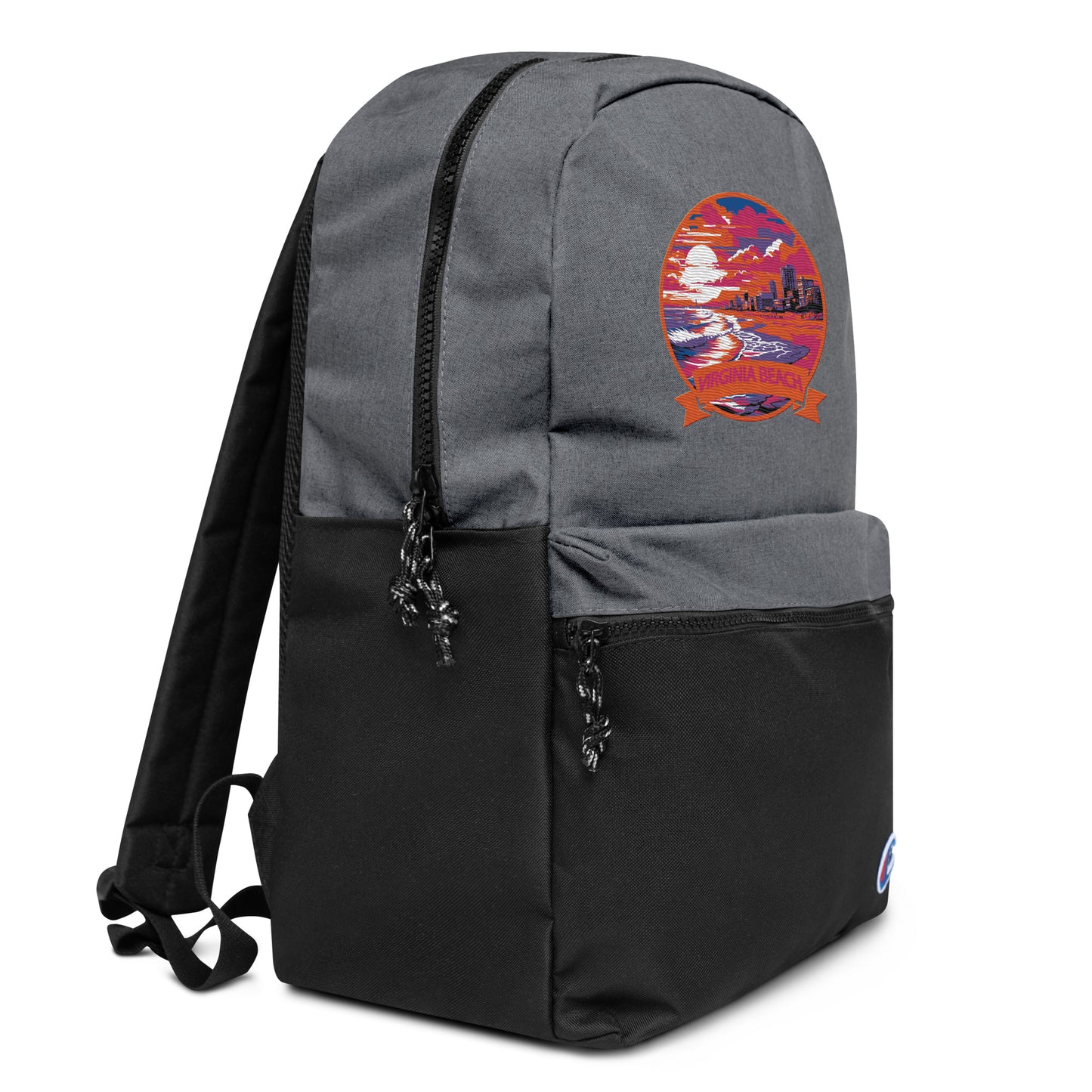 Virginia Beach Virginia Souvenir Embroidered Champion Backpack