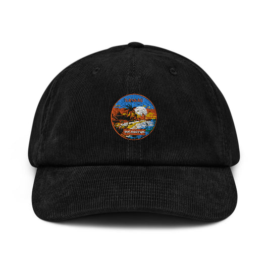 Nassau The Bahamas Souvenir Corduroy hat