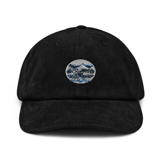 Park City Utah Souvenir Corduroy hat