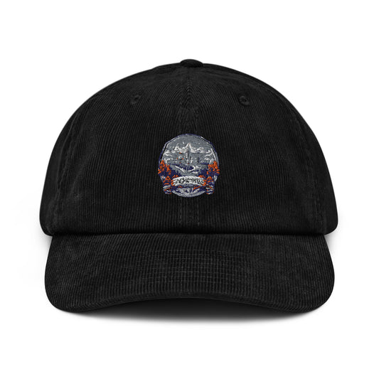 Asheville North Carolina Souvenir Corduroy hat