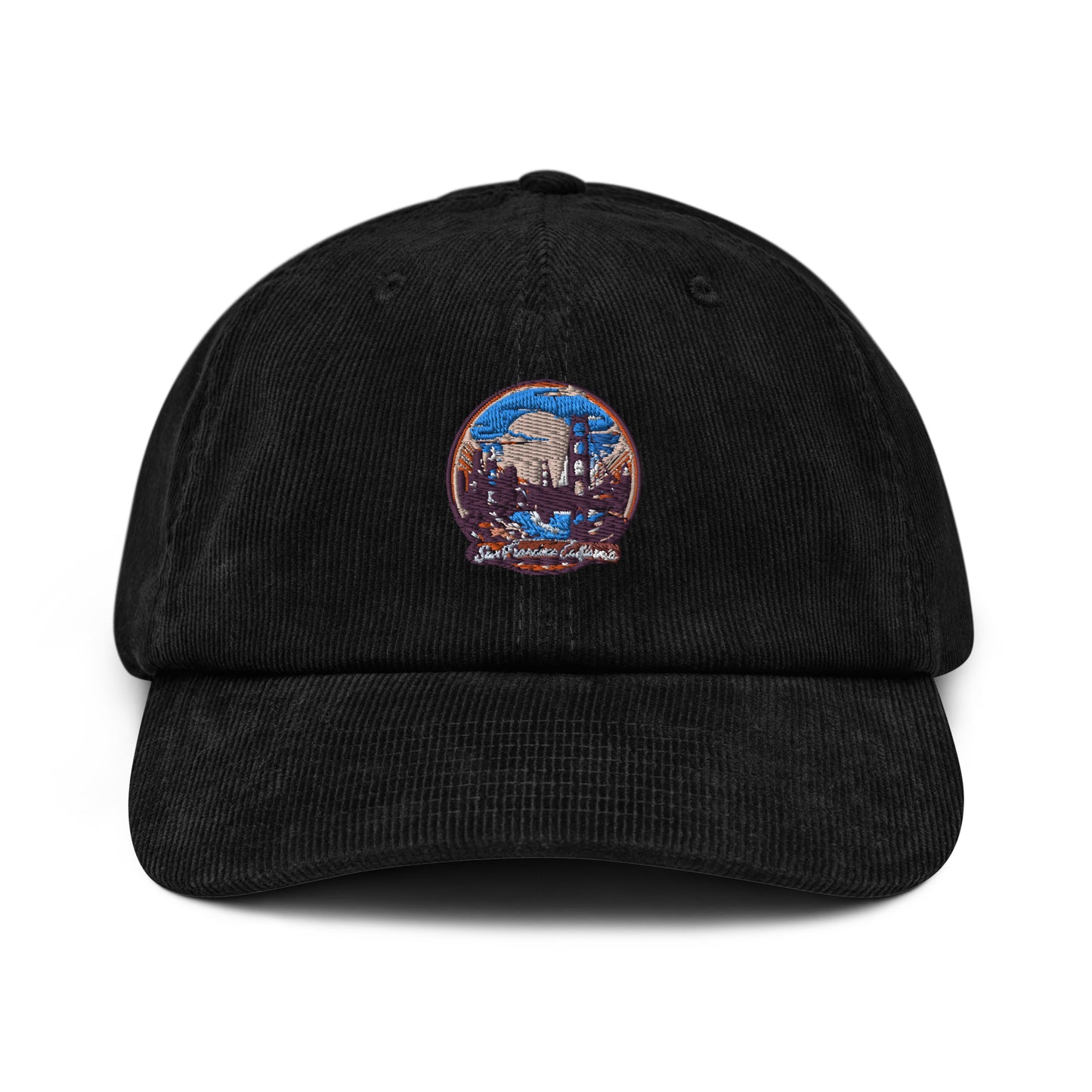 San Francisco California Souvenir Corduroy hat