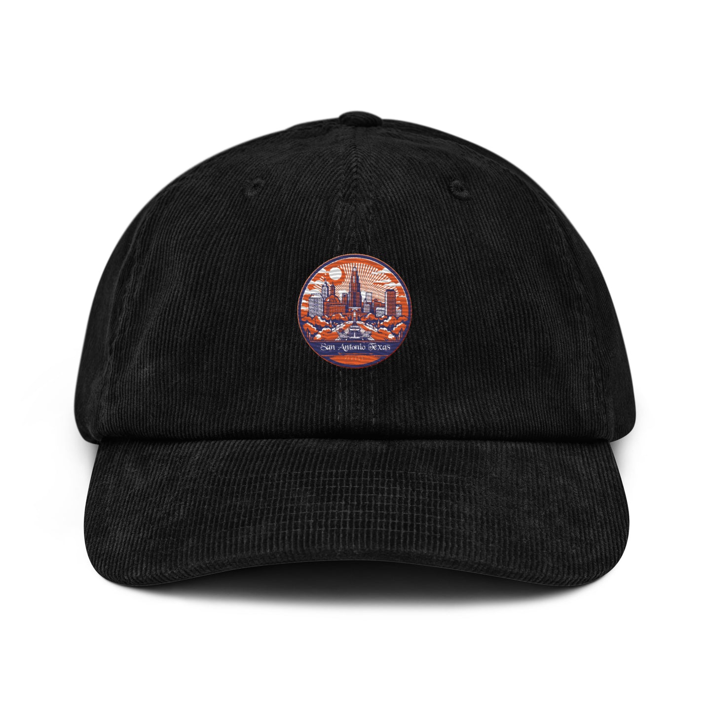 San Antonio Texas Souvenir Corduroy hat