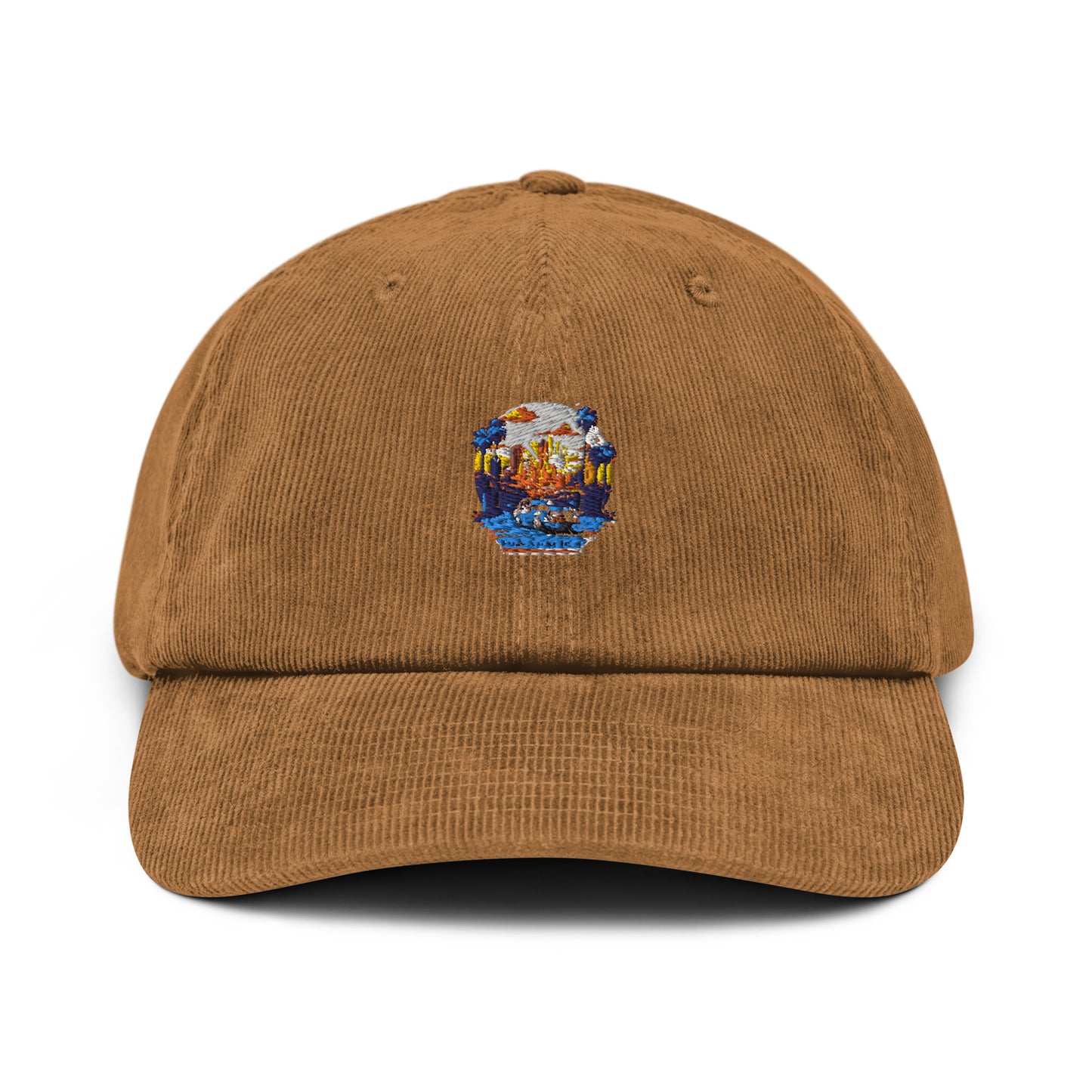 Los Angeles California Souvenir Corduroy hat