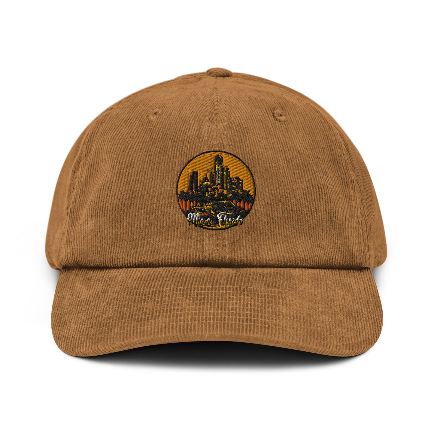 Miami Florida Souvenir Corduroy hat