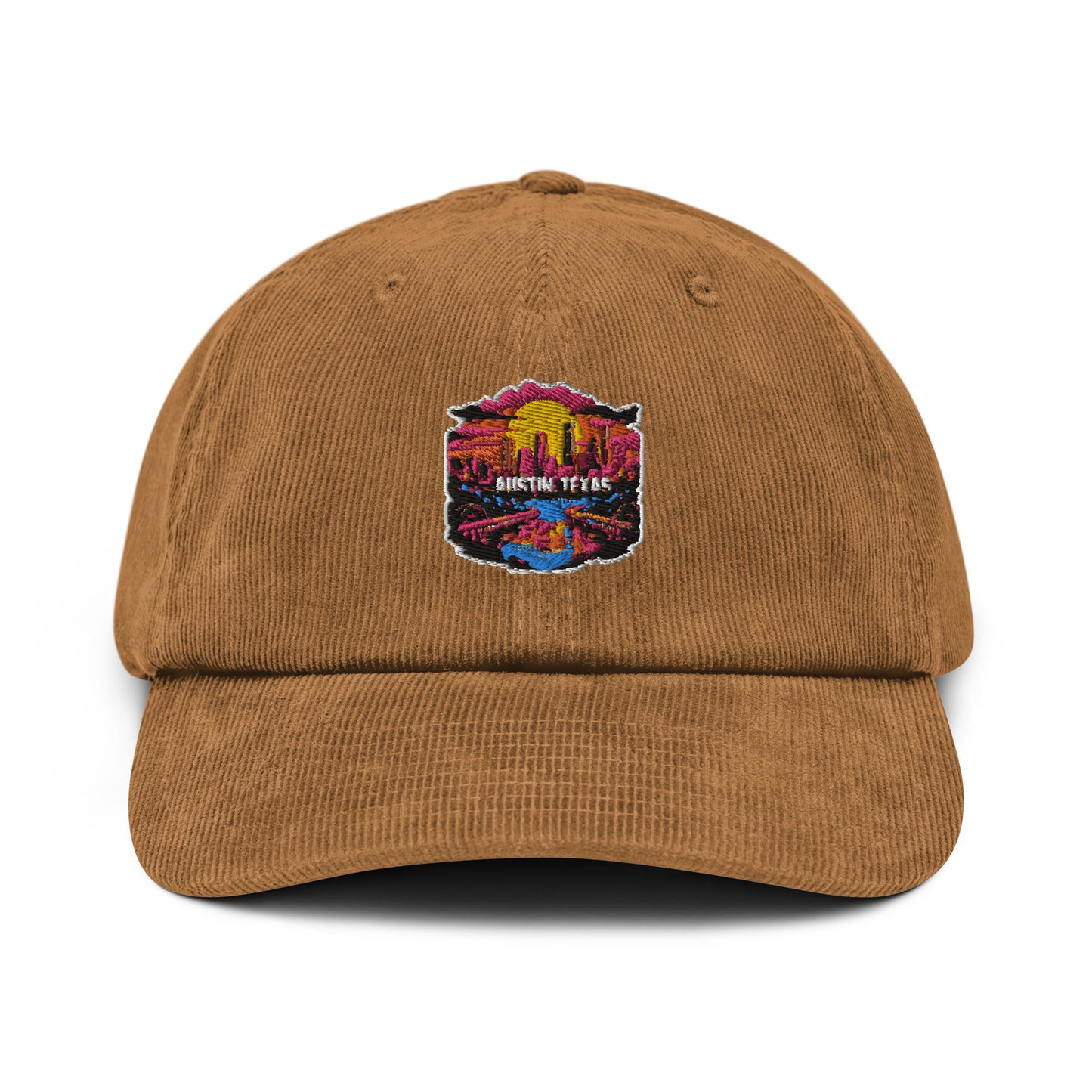 Austin Texas Souvenir Corduroy hat