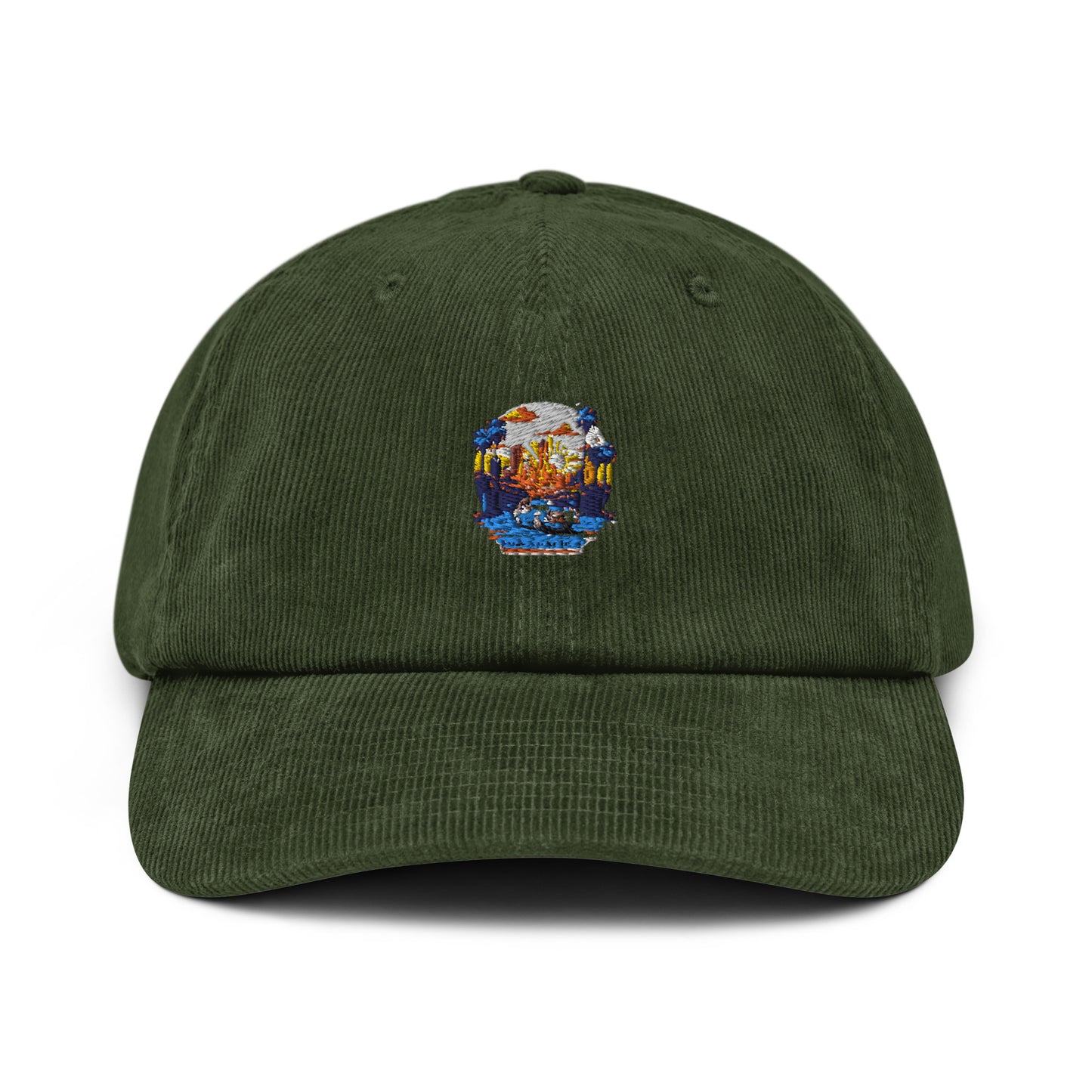 Los Angeles California Souvenir Corduroy hat