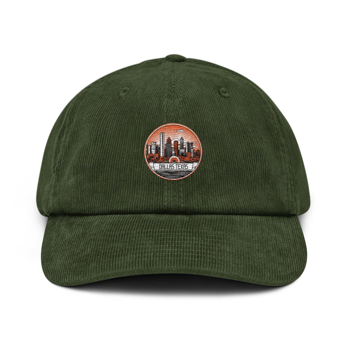 Dallas Texas Souvenir Corduroy hat