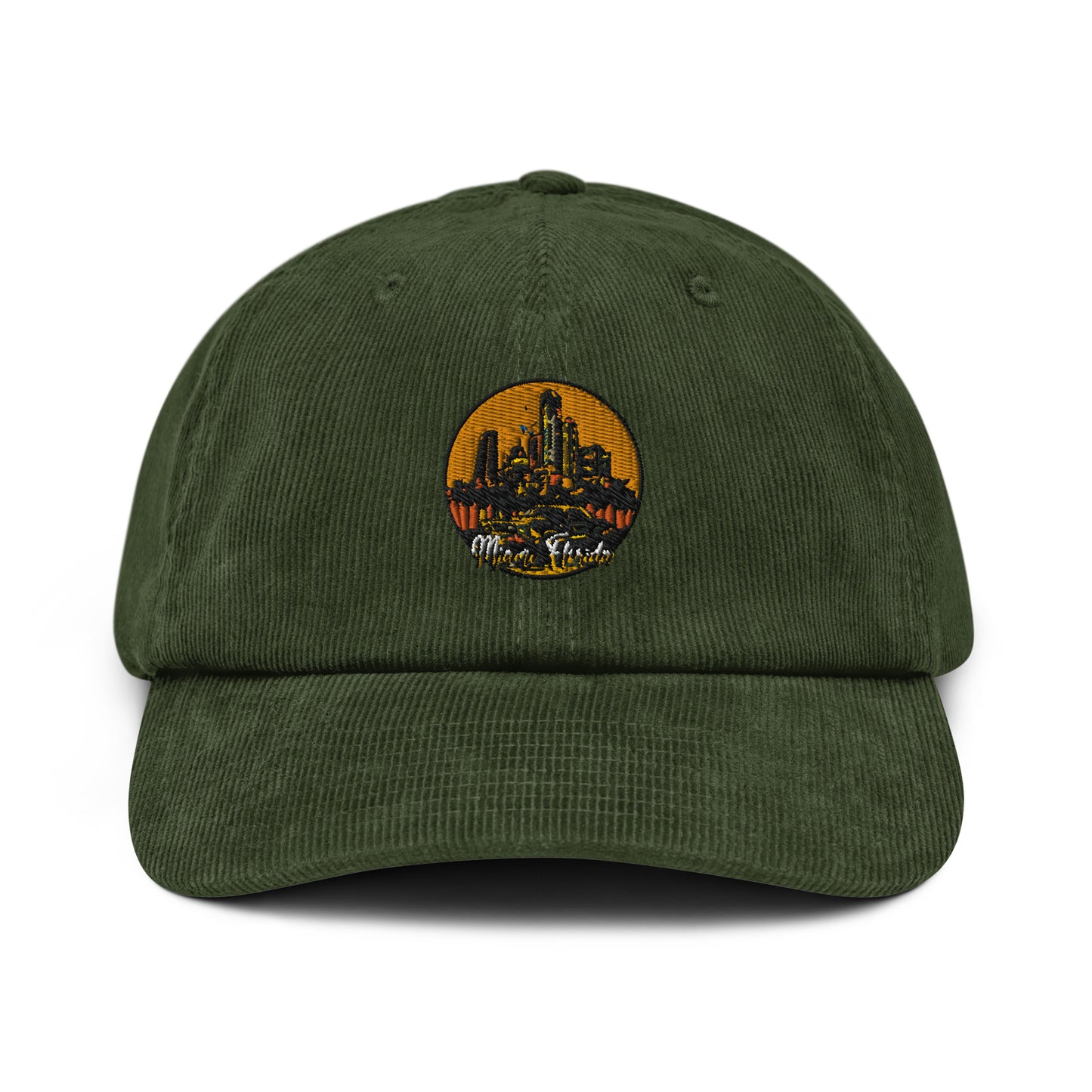 Miami Florida Souvenir Corduroy hat