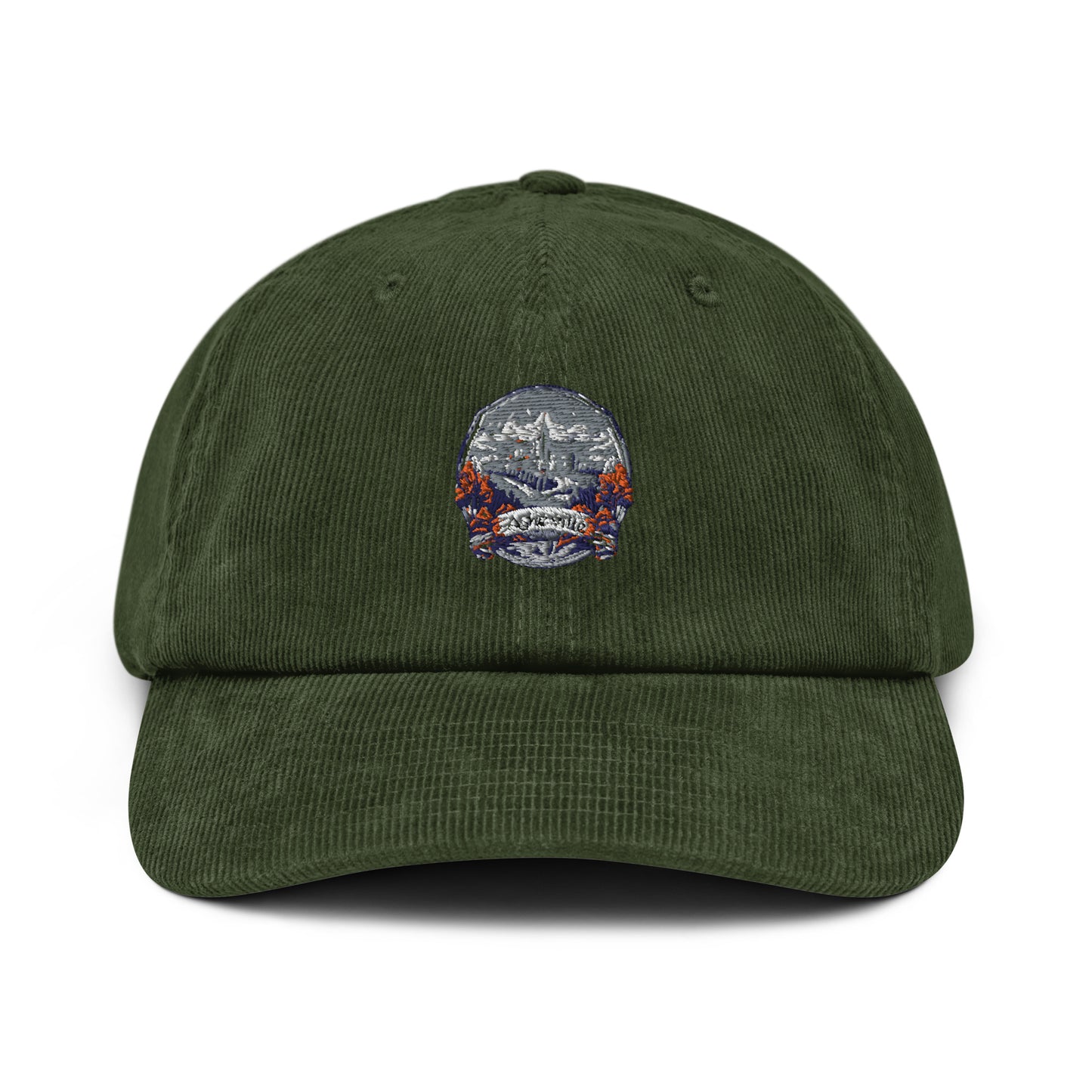 Asheville North Carolina Souvenir Corduroy hat