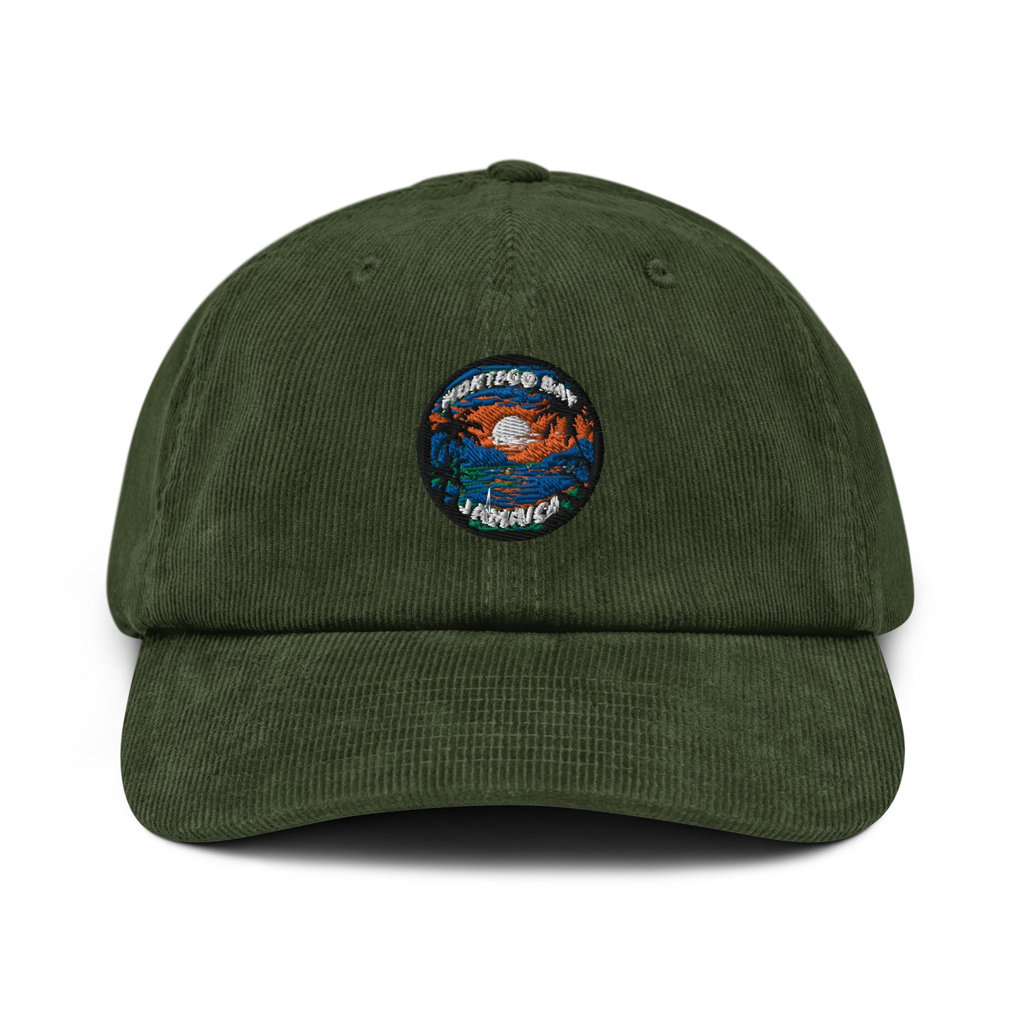 Montego Bay Jamaica Souvenir Corduroy hat