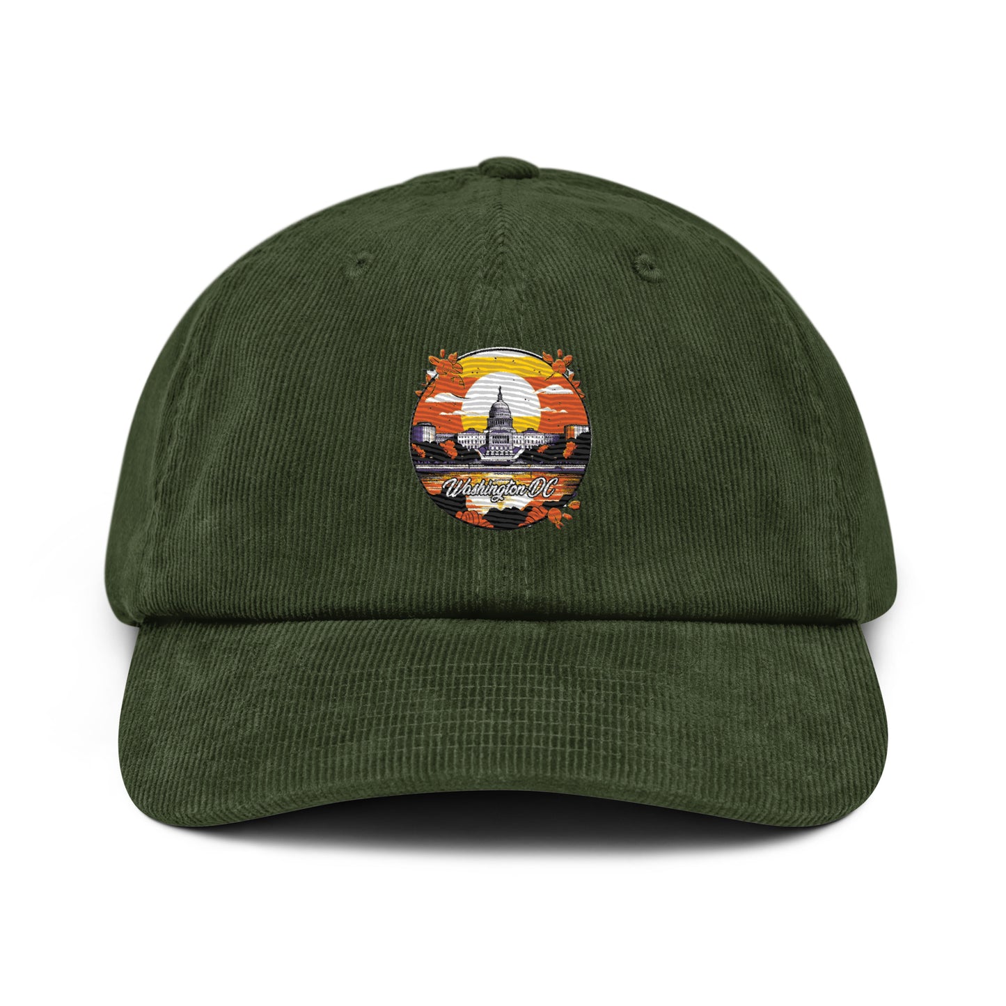 Washington DC Souvenir Corduroy hat