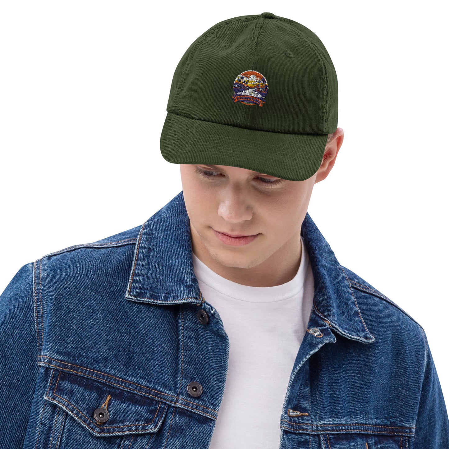 Clearwater Florida Souvenir Corduroy hat