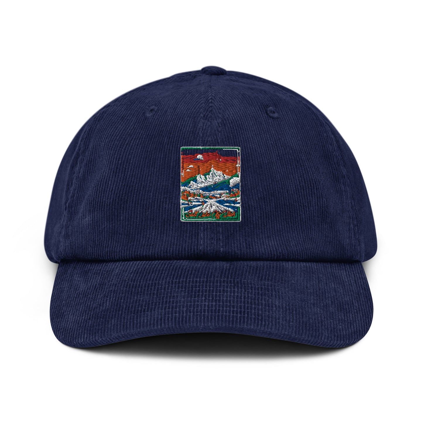 Salt Lake City Utah Souvenir Corduroy hat