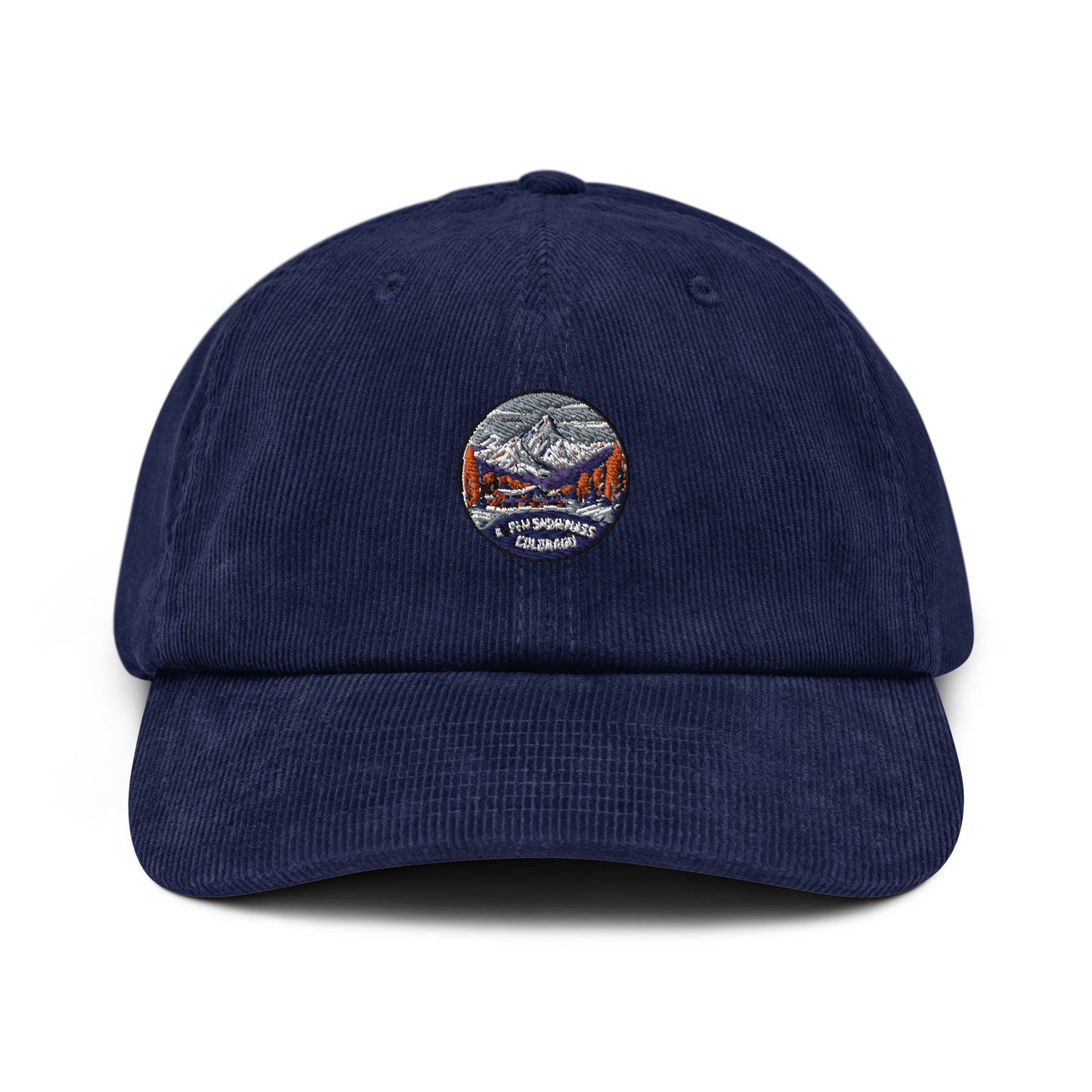 Aspen Snowmass Colorado Souvenir Corduroy hat