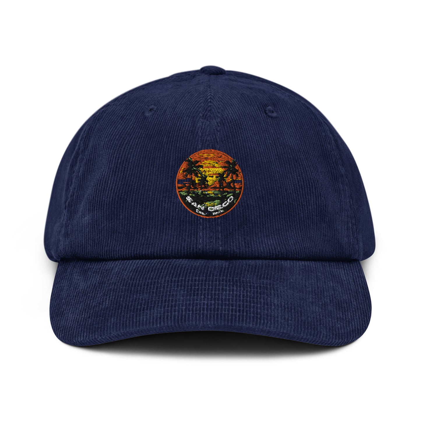 San Diego California Souvenir Corduroy hat