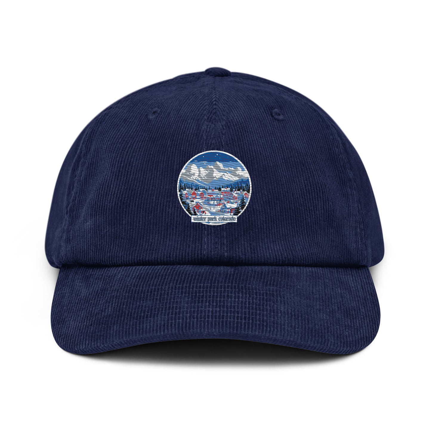 Winter Park Colorado Souvenir Corduroy hat