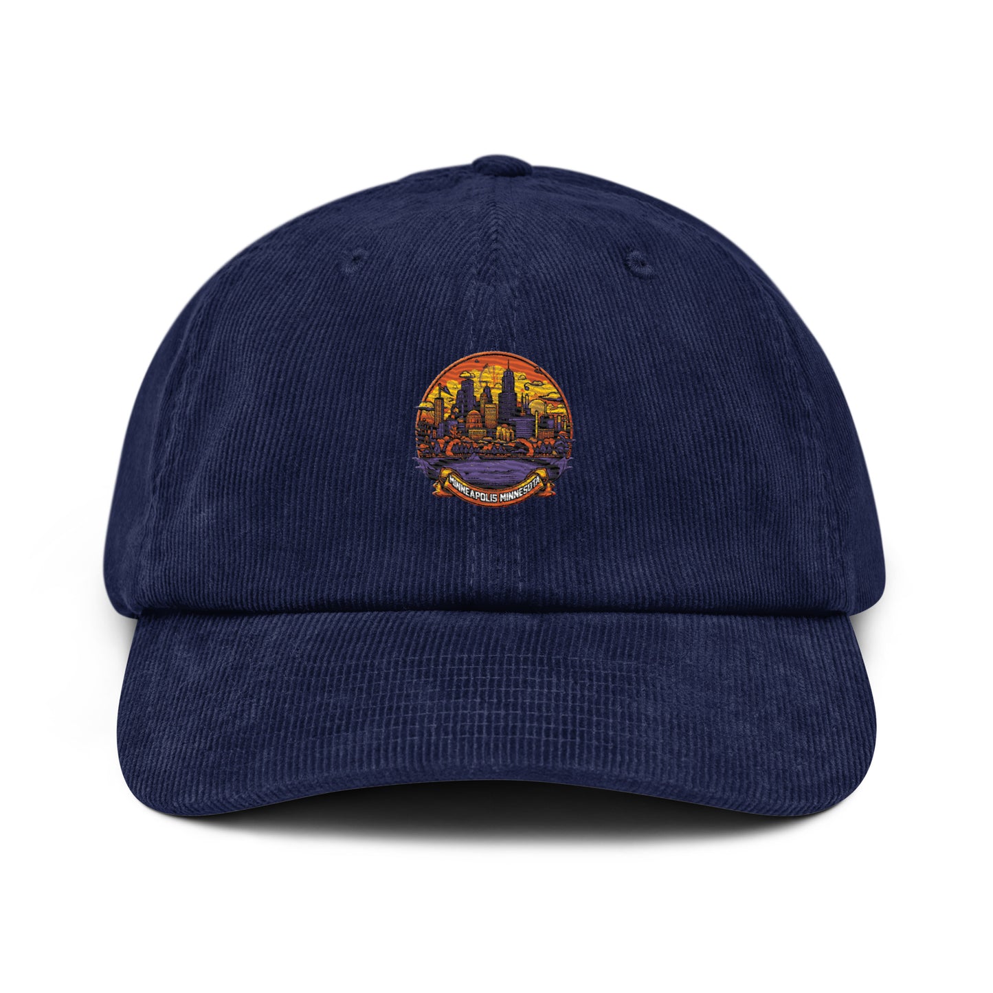 Minneapolis Minnesota Souvenir Corduroy hat