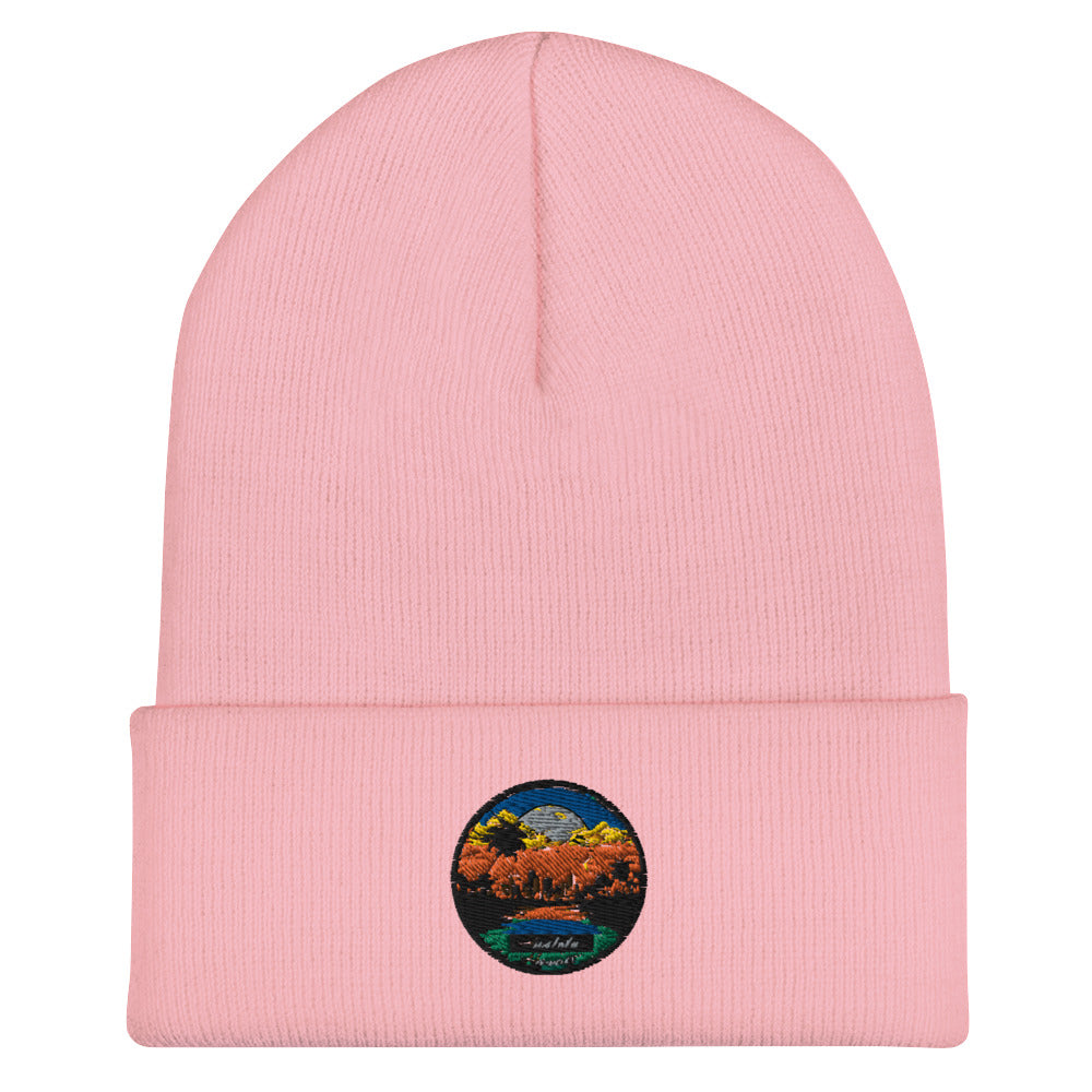 Honolulu Hawaii Souvenir Cuffed Beanie