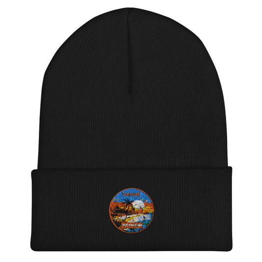 Nassau The Bahamas Souvenir Cuffed Beanie