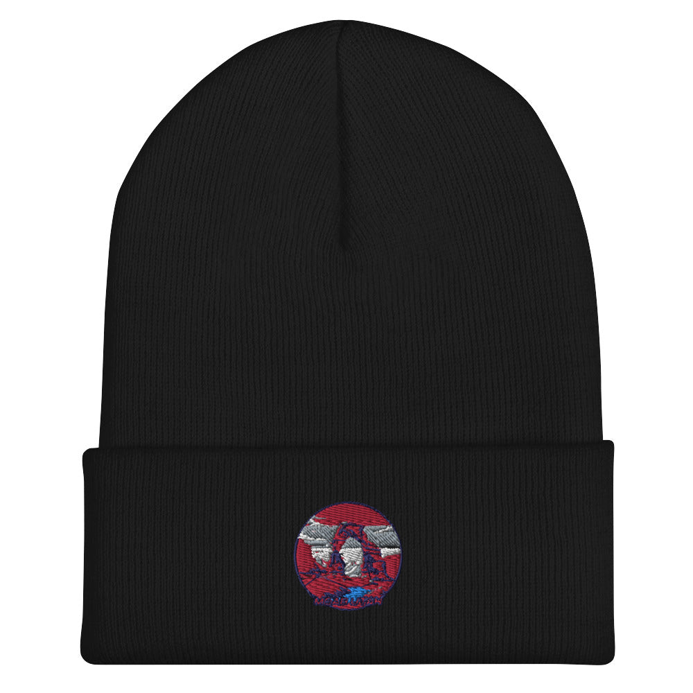 Moab Utah Souvenir Cuffed Beanie