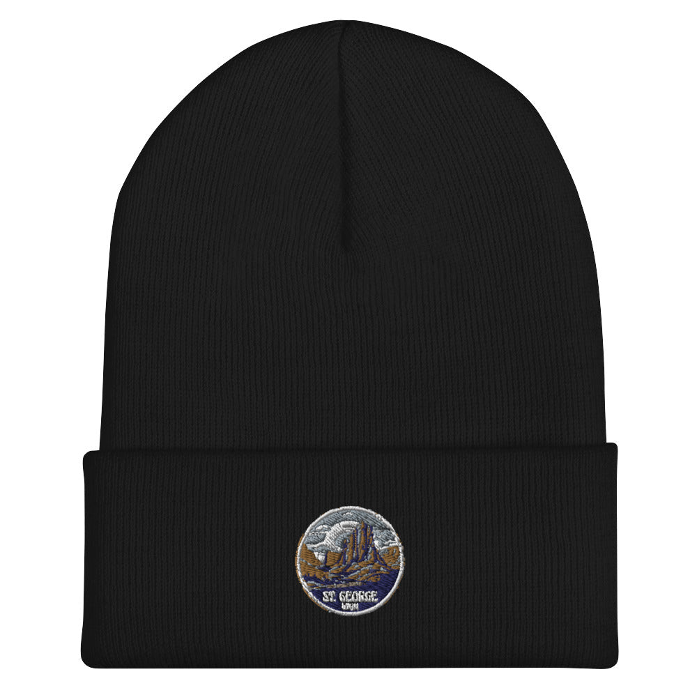 St. George Utah Souvenir Cuffed Beanie