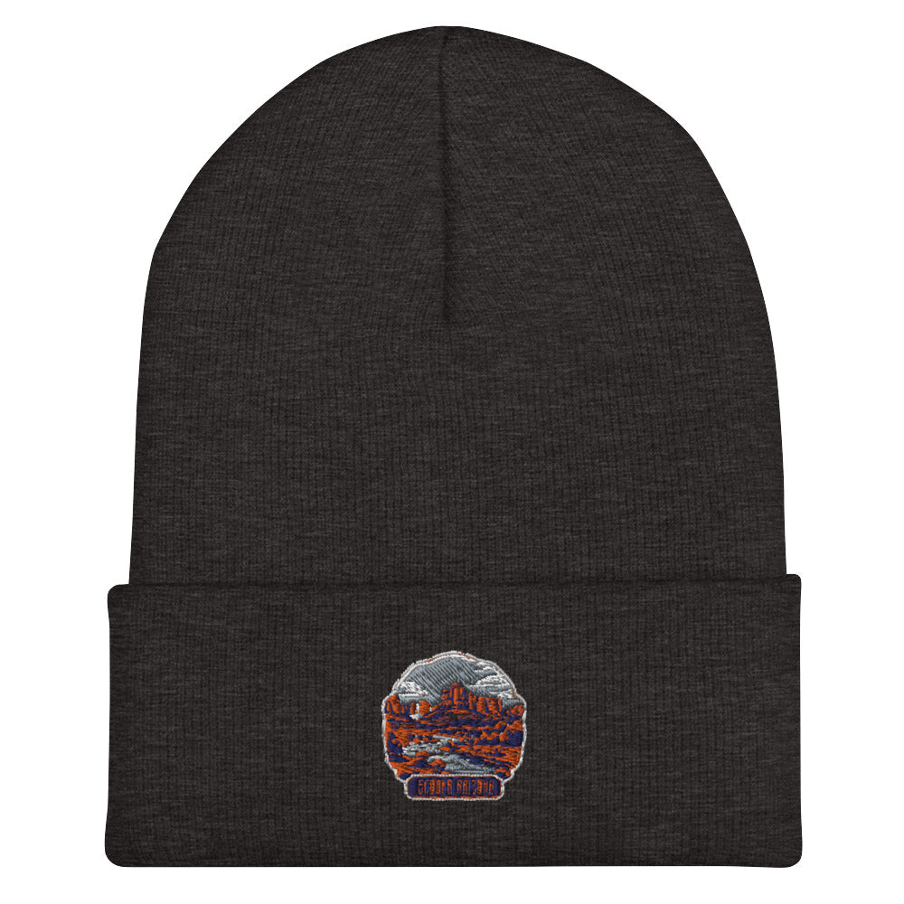 Sedona Arizona Souvenir Cuffed Beanie