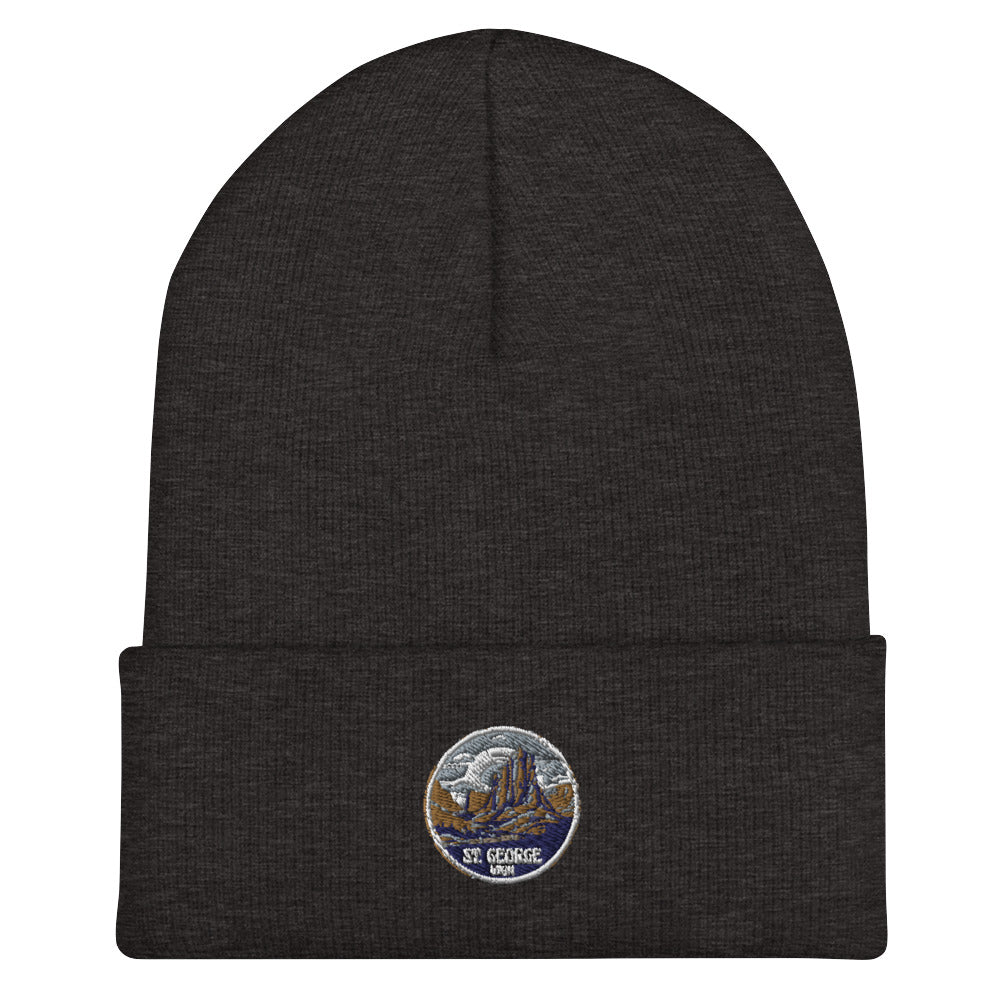 St. George Utah Souvenir Cuffed Beanie