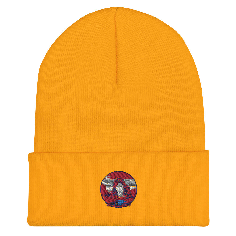 Moab Utah Souvenir Cuffed Beanie