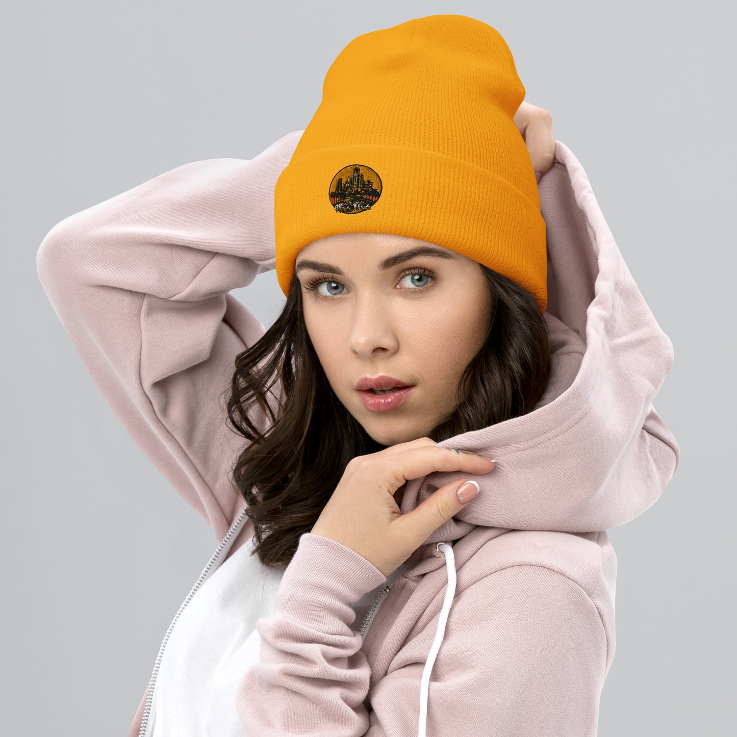 Miami Florida Souvenir Cuffed Beanie