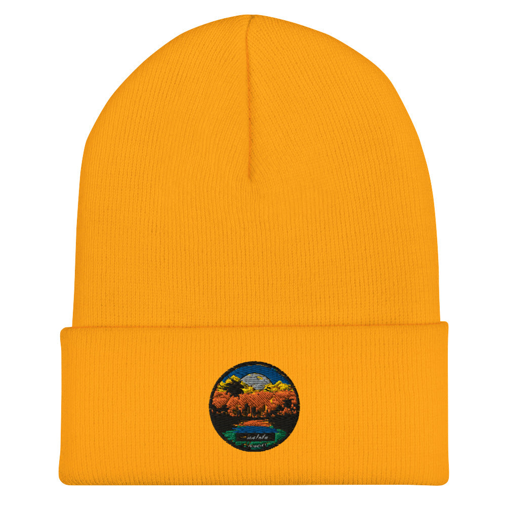 Honolulu Hawaii Souvenir Cuffed Beanie