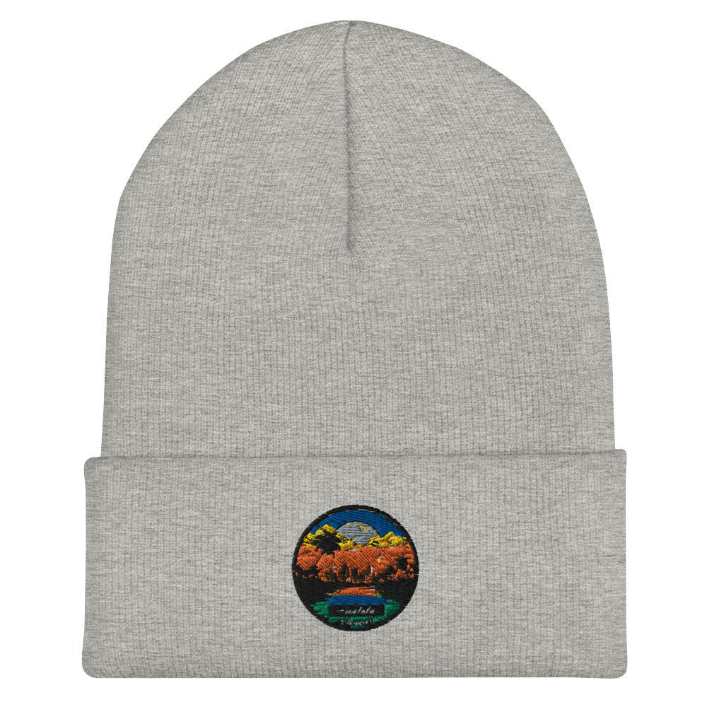 Honolulu Hawaii Souvenir Cuffed Beanie