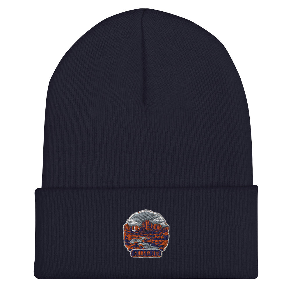 Sedona Arizona Souvenir Cuffed Beanie