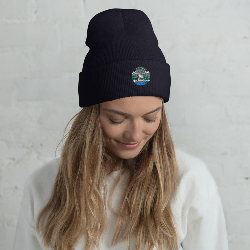 Turks and Caicos Islands Souvenir Cuffed Beanie