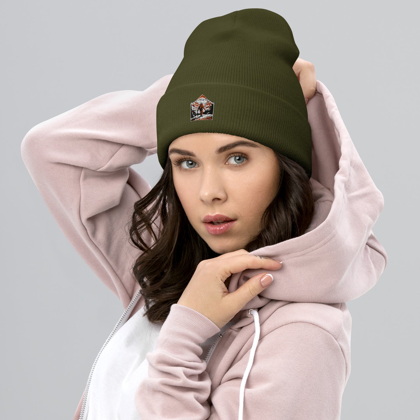 Breckenridge Colorado Souvenir Cuffed Beanie