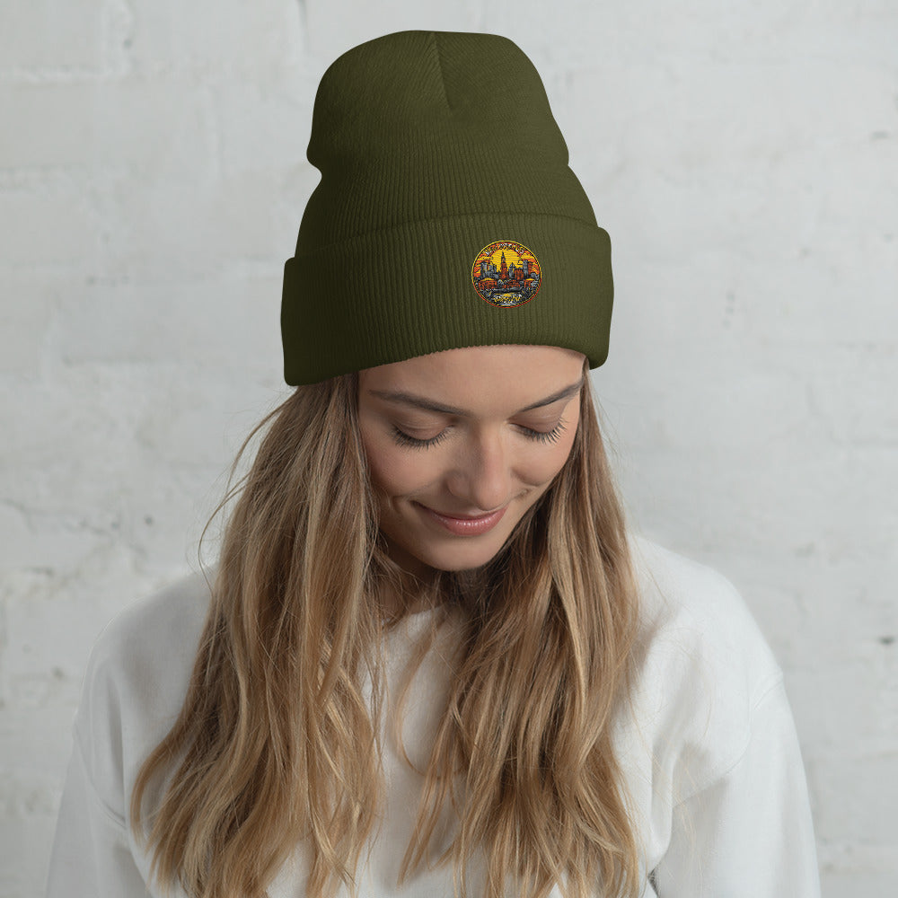 New Orleans Louisiana Souvenir Cuffed Beanie