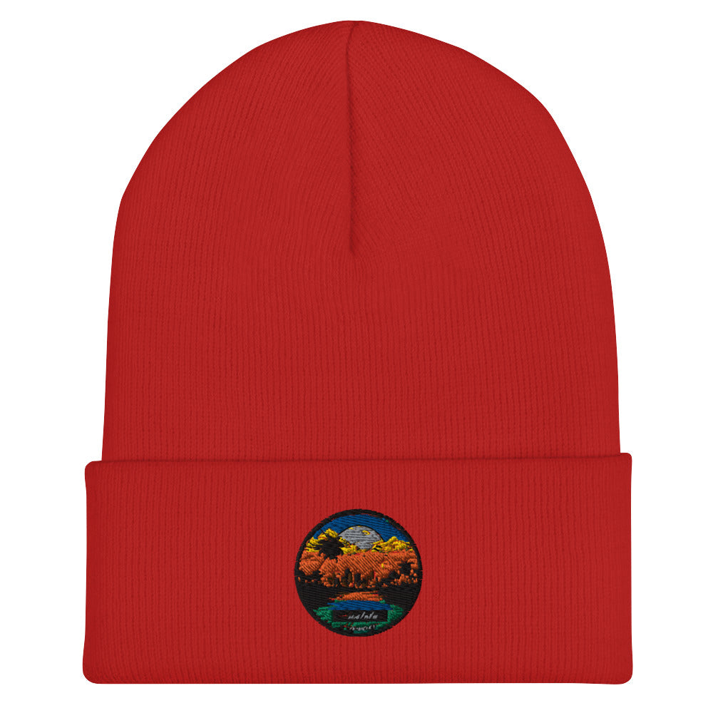 Honolulu Hawaii Souvenir Cuffed Beanie