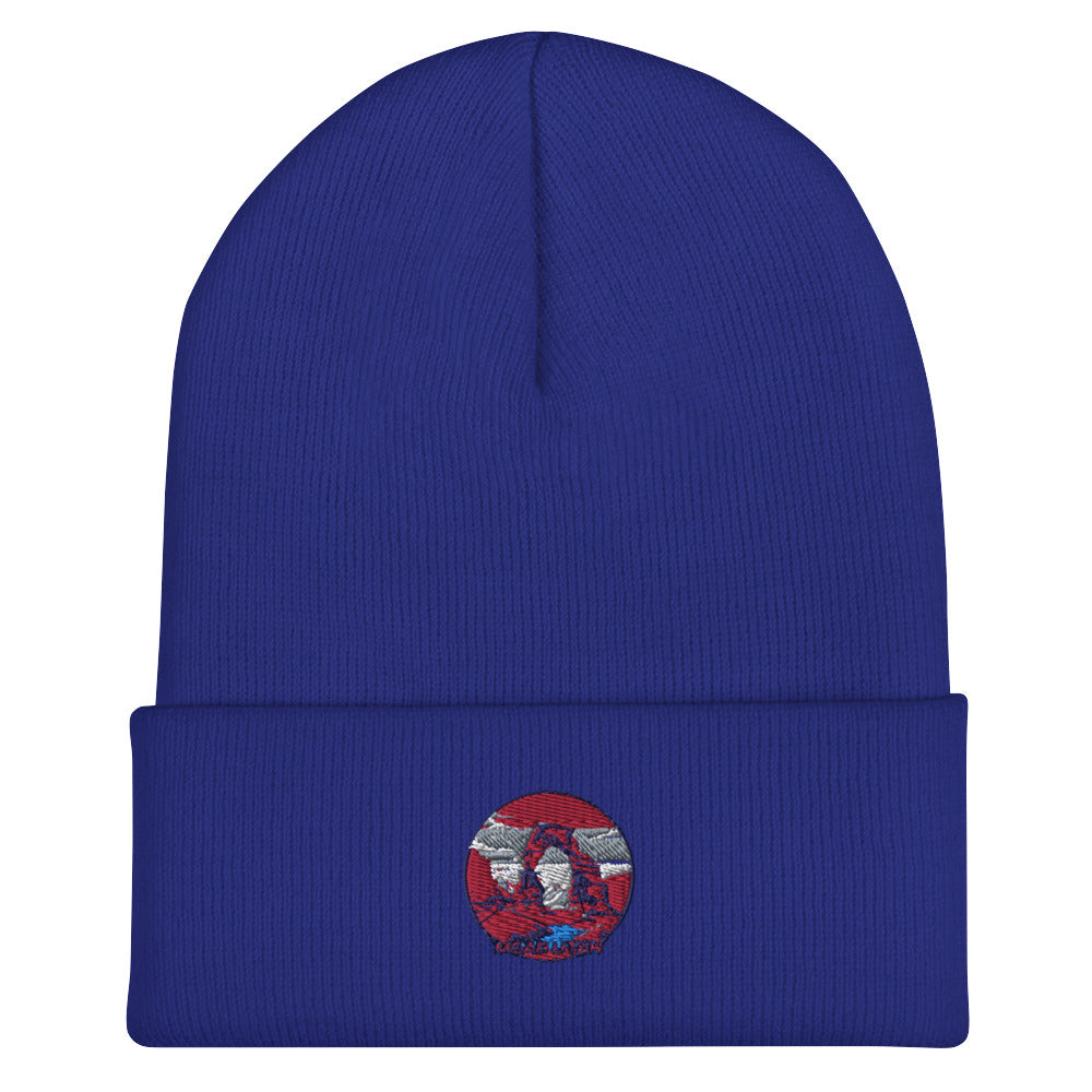 Moab Utah Souvenir Cuffed Beanie