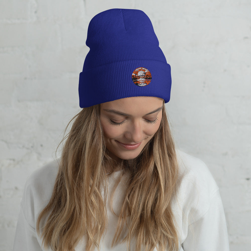 Orange Beach Alabama Souvenir Cuffed Beanie