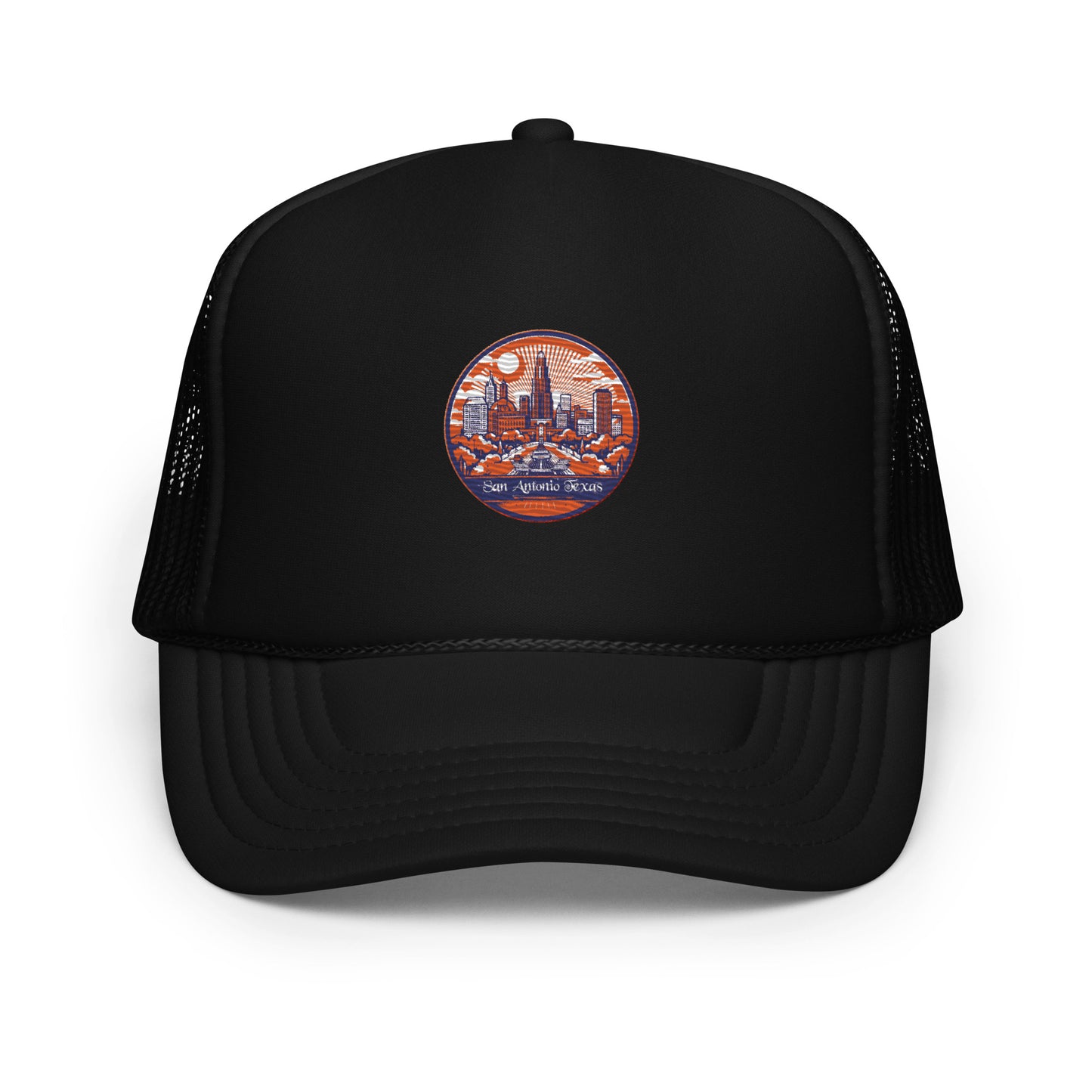 San Antonio Texas Souvenir Foam trucker hat