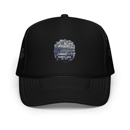 Mammoth Lakes California Souvenir Foam trucker hat