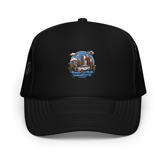 Orlando Florida Souvenir Foam trucker hat